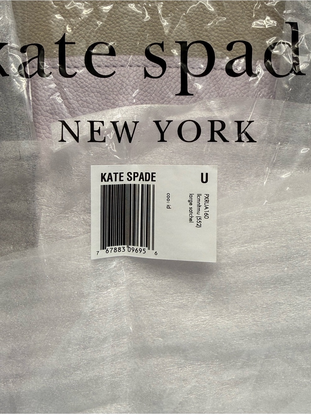 (new+tag) Kate Spade Margaux Large Satchel
Lilac & Cream Leather Two-Tone - Picture 17 of 17